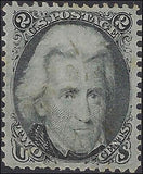 VEGAS - 1863 Jackson 2c - Scott 73 - Superior Centering! Light Cancel! Solid!