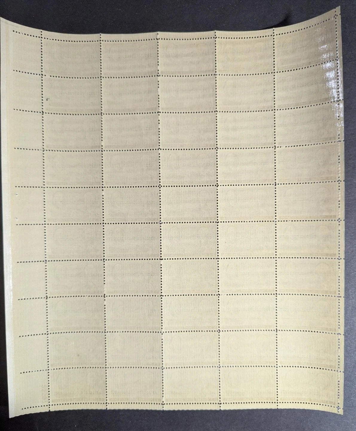 1947 USA Mail Carry 3c Sheet -Scott 947 -MNH, Undisturbed OG - No Sig Flaws-2