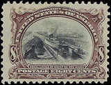 VEGAS - 1901 Pan American 8c - Scott 298 - Mint, No Gum - Nice Centering - Clean