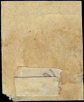VEGAS - 1860 Tuscany Italy 1c Stamp Probable Forgery of Scott 17 - FV567