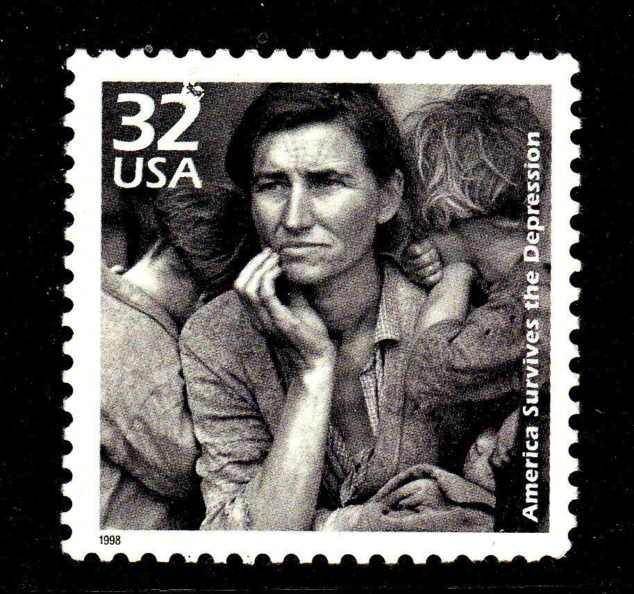 1998 The 1930s The Depression Era Single 33c Postage Stamp, Scott 3185m, MNH, OG