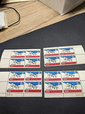 VEGAS - 1973 Mt Rushmore Airmail Plate Block Set of 4 -Scott C88 Pl#34875 MNH