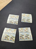 VEGAS - 1978 Wright Airmail Plate Block Set of 4 -Scott C91, C92 Pl#38844 MNH