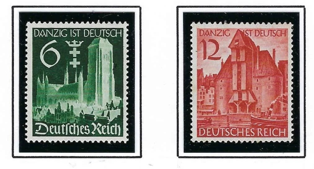 1939 Germany - Sc# 492, 493 - MNH, Undisturbed OG - All Post Office Fresh!