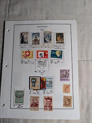 VEGAS - (Mostly) Switzerland Dealer Stock Pages Many Issues! - M&U ~50 Photos!