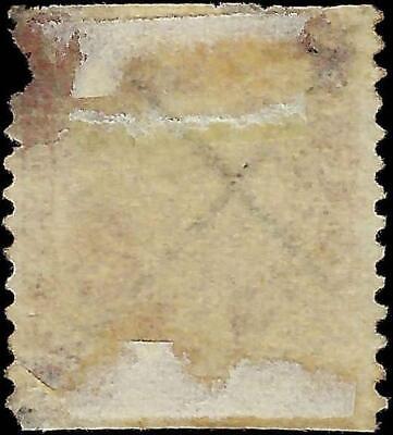 VEGAS - 1862-71 Revenue - Scott R3b - Damage Upper Right