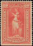 VEGAS - 1895 $2 Newspaper Stamp - Scott PR120 - MH, OG