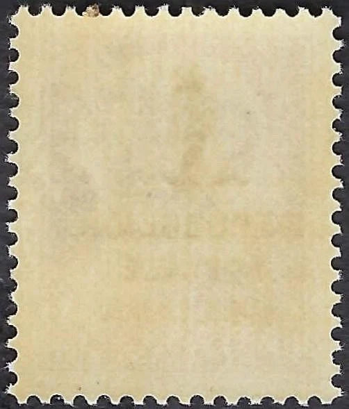 Italy RSI 20c Imperiale Black Fasces Overprint MNH – Not Listed in Scott