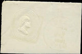 VEGAS - 1881 Cut Square Postal Stationary With Inverse "5" Cancel