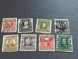 VEGAS - 1890-93 Short Set - Scott 300-03, 305,306,308,309 - Most Nicely Centered!