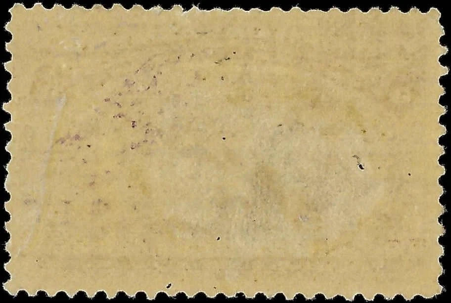 1893 USA - Scott 234 - 5c - Columbian - MH, OG - Light Front Damage