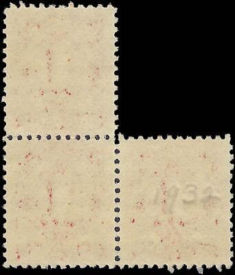 VEGAS - 1917 1c Postage Due - Scott J61 - Connected 3