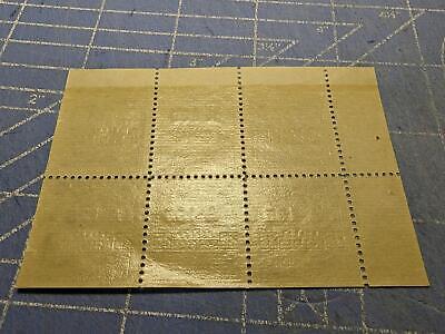 VEGAS - 1919 Telegraph Stamp Block/Pane of 6 - Scott 16T56 - Undisturbed Gum