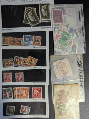 Quantity Europe Stamps in Bags & Stock Pages Unchecked From Estate! -78 Photos