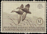 VEGAS - 1940 Duck Stamp - Scott RW7 - MH, OG