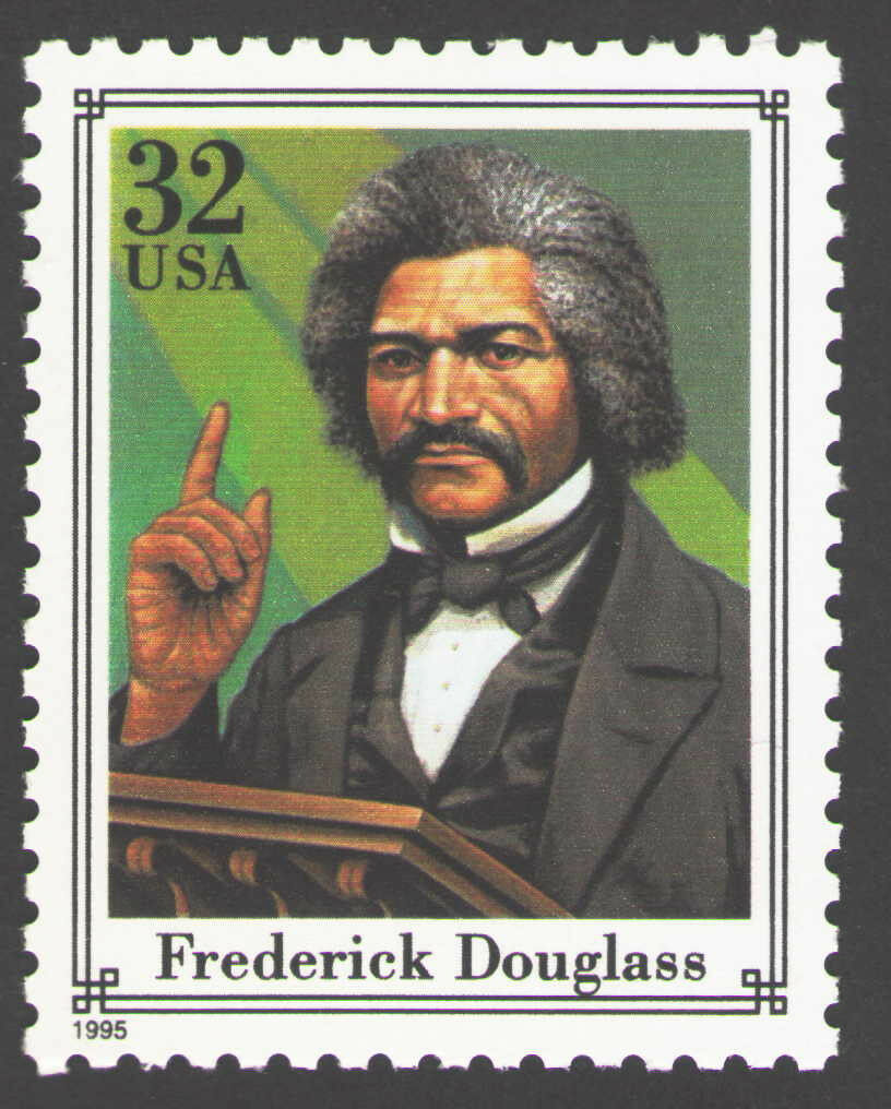 1995 Civil War Frederick Douglass Single 32c Postage Stamp, Scott 2975h, MNH, OG
