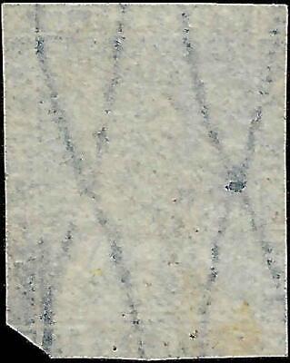 VEGAS - 1857-59 Tuscany Italy 2 Crazie Stamp - Scott 13 - Cat= $160 - FV587