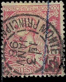 VEGAS - 1891 Monaco 5F - Scott 27 - Used - Solid! - Date Cancel