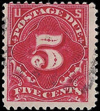 VEGAS - 1894 Postage Due 5c - Scott J34 - Verified No WM - Fresh!