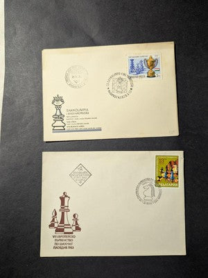 29 Chess Themed Covers/Post Cards - Most Russia - See 10 Photos