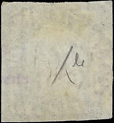 VEGAS - 1861 Two Sicilies, Italy 1g Stamp - Scott 21 - Solid - Great Margins!