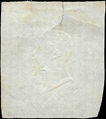 1861 Two Sicilies, Italy 2g Stamp - Scott 22 - 2 Tears Top