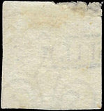 VEGAS - 1858 Naples Italy 2g Stamp - Scott 3 - Used - Edge Thin - FV178