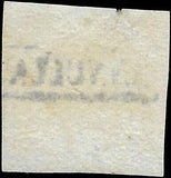 VEGAS - 1858 Naples Italy 2g Stamp - Scott 3 - Used - Nice Margins! - FV180
