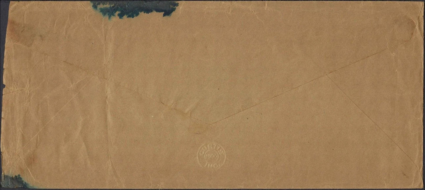 1941 USA to Corregidor Philippines Fort Mills WWII Cover 3c Rate