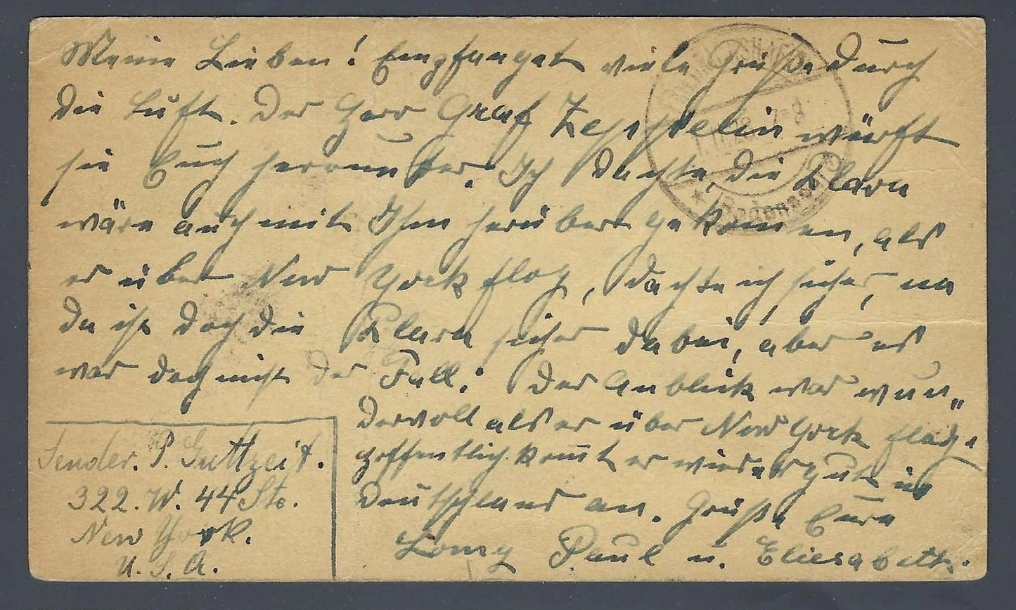 1928 Graf Zeppelin LZ-127 Flight Postal Card Berlin 53c C8 C9 C10 C11 Airmail