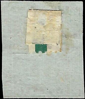 VEGAS - 1851-52 Tuscany Italy 2 Crazia Stamp - Scott 5 - Cat= $160 - FV582