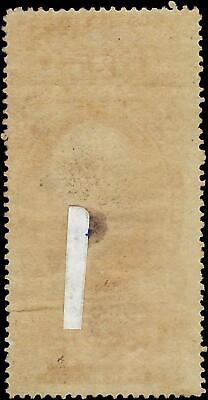 VEGAS - 1862-71 Revenue - Scott R100c - Rare Mortgage - Repaired Hole