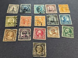 VEGAS - 1922-34 Mixed Group Of Presidents