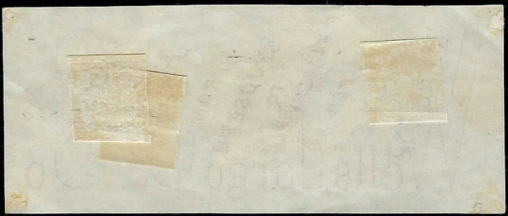 Wells Fargo Label - Pony Express St Joseph to Placerville Cutout - Prob Reprint