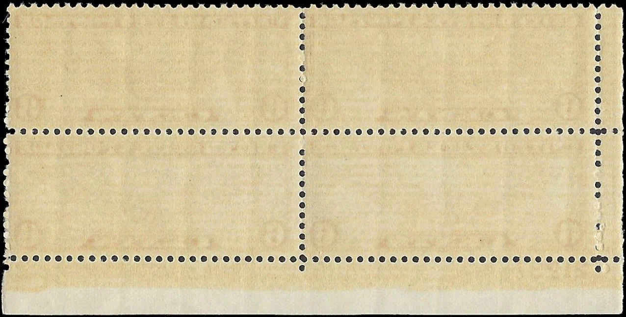 c1934 Scott C19 Airmail Plate Block - MNH, OG - FN1921