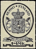 VEGAS - 1931 Finland Postal Museum Surtax - Scott B8 - MNH, OG