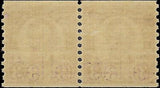 VEGAS - 1924 USA Lincoln Coil Pair - Scott 600 - MNH - Choice Centering