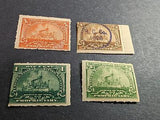 VEGAS - 1898 Revenue - Scott RB20-RB24 - 2 MNH, One Thin - See Both Images
