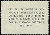 VEGAS - 1955 Duck Hunting Stamp - Scott RW22 - MNH - Small Pulled Perf