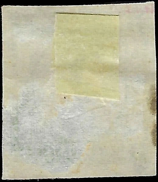 1861 Neapolitan, Italy 1/2t Stamp - Sc# 19 Margins - Thins