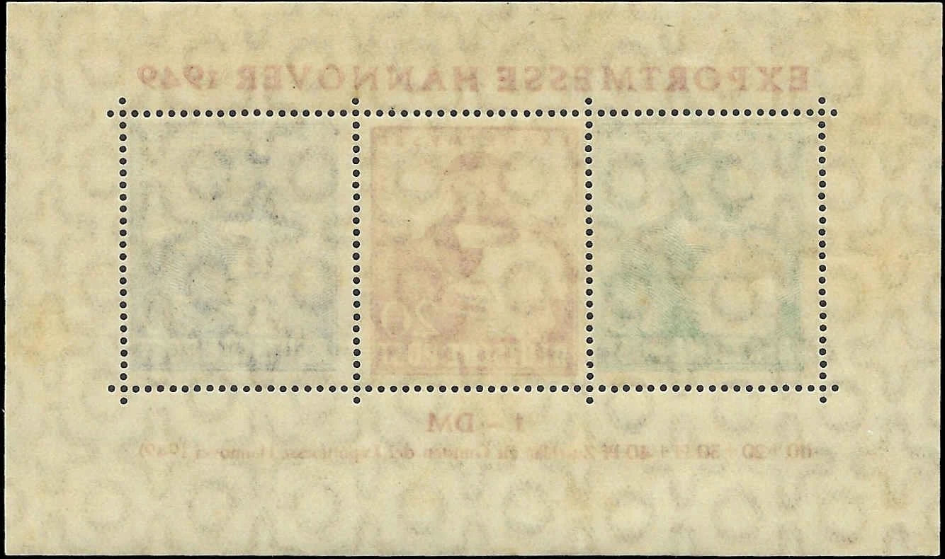 1949 Germany Hildebrant Wedigh - Sc# 664a - MNH, Undisturbed Gum - Nice