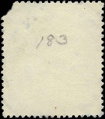 VEGAS - 1926 New Zealand King George V - 3sh - Scott 183 - Used - Corner Flaw
