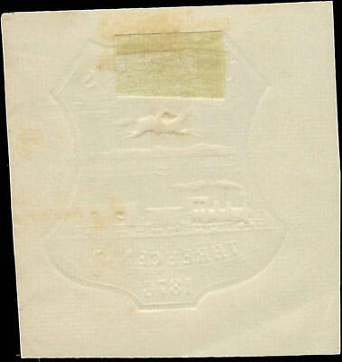 VEGAS - 1876 Postal Stationary Cutout - Scott U219 - MH