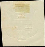 VEGAS - 1876 Postal Stationary Cutout - Scott U219 - MH