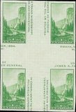VEGAS - 1935 Yosemite Cross Gutter Block - Scott 769a - No Gum as Issued