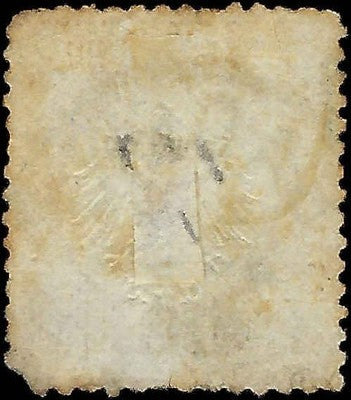c1872 Germany 2kr - Scott 8 - Some Perf Issues - Cat= $165!