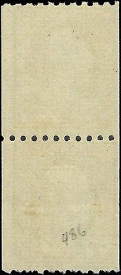 c1918 - #486 Washington 1c - MNH, Undisturbed OG Pair