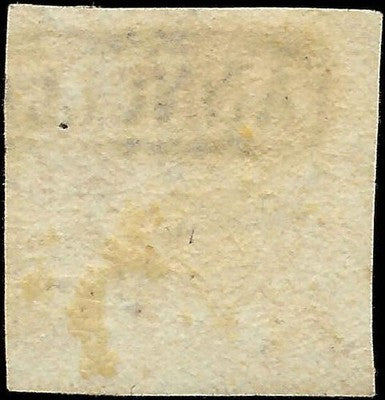 1858 Two Sicilies, Naples, Italy 2g Stamp - Scott 3 - FV793