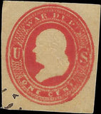 VEGAS - 1875 Franklin 1c - Scott WO46? - Used - Appears to Be an Inking Problem