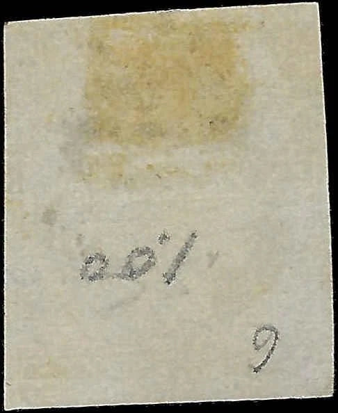 1849 France 25c - Scott 6 - Used - Nice Margins - Solid - Clean, Light Cancel